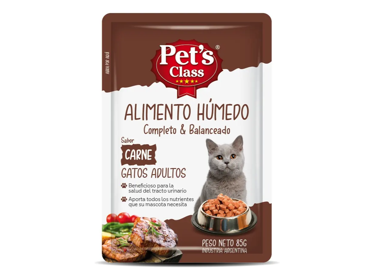 ALIMENTO HUMEDO PETS CLASS GATO