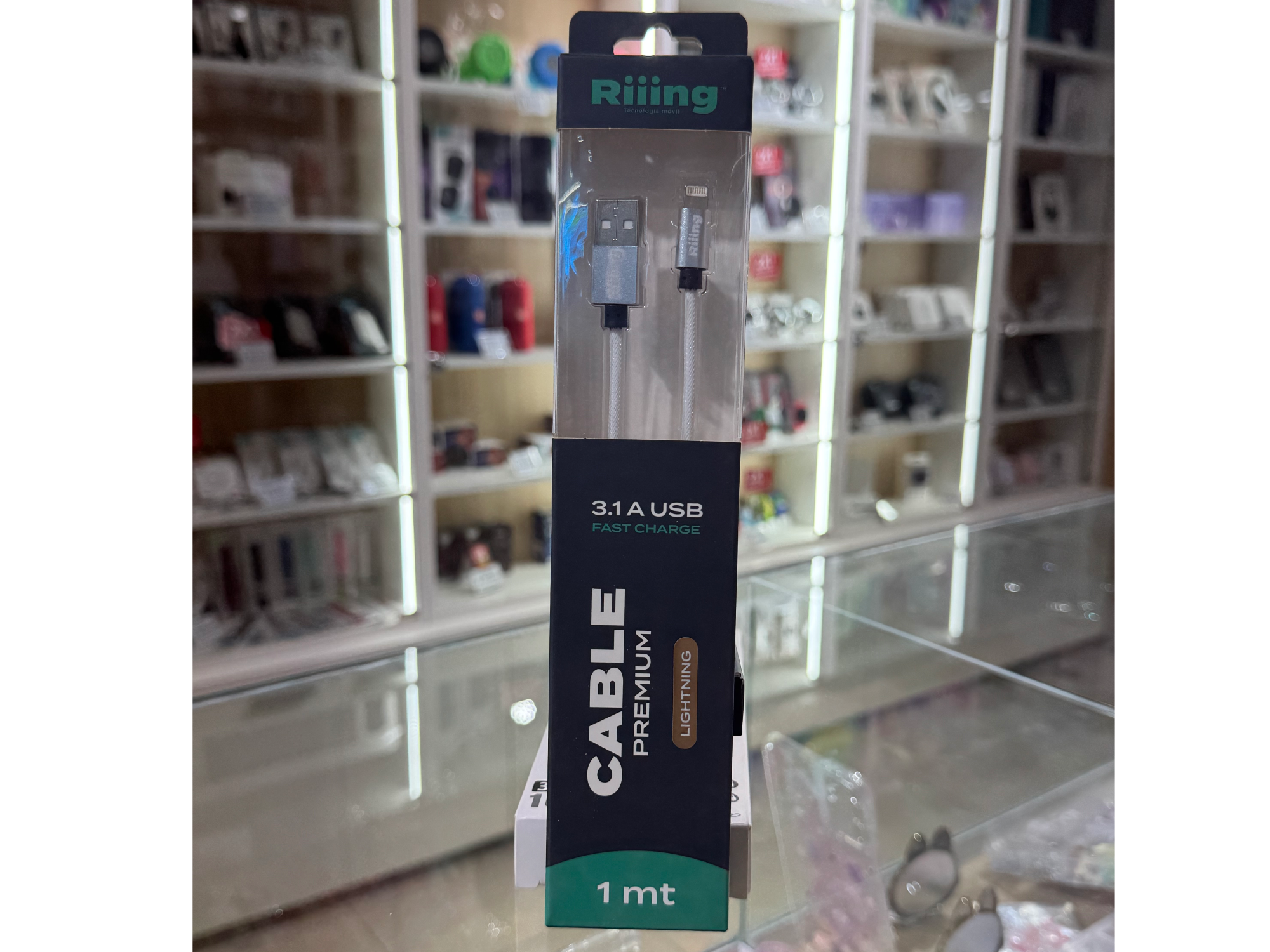 Cable USB - Ligthning 1mt (2X1)