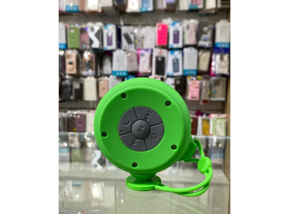 Parlante con ventosa VERDE