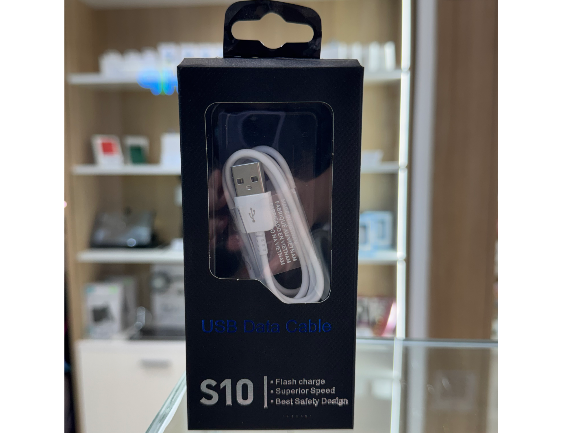 Cable S10 Blanco USB-C