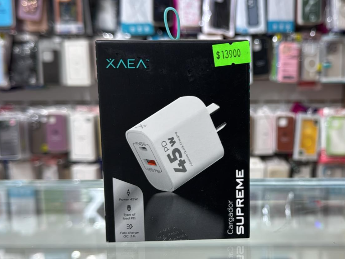 Cargador XAEA Supreme 45W