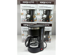 CAFETERA DE FILTRO KANJI HOME 6 TAZAS*