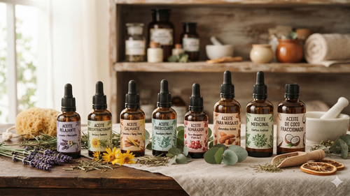 ACEITES MEDICINALES Y PARA MASAJES
