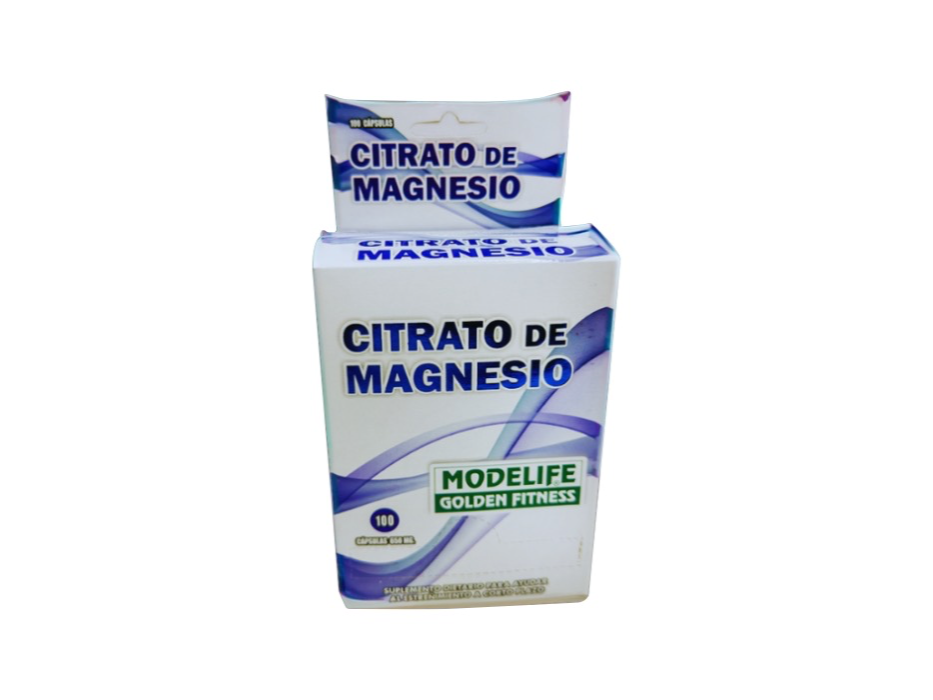 Citrato de Magnesio en capsulas