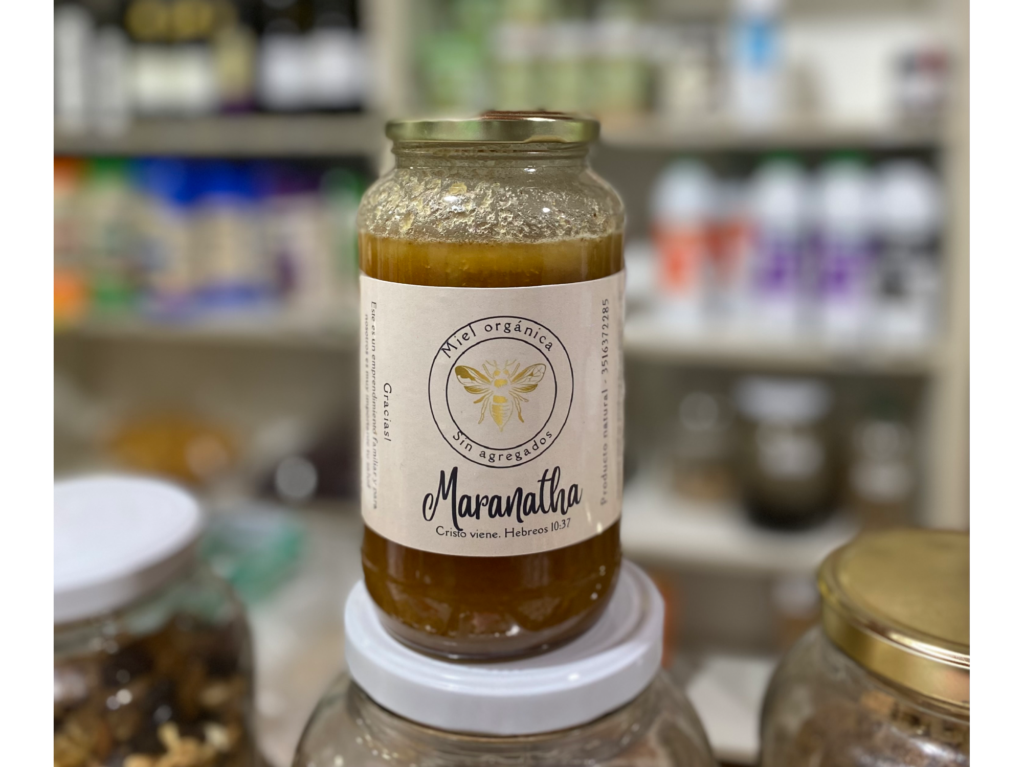 Miel pura de abejas 🐝 sin pasteurizar de MVC ALMACENNATURAL