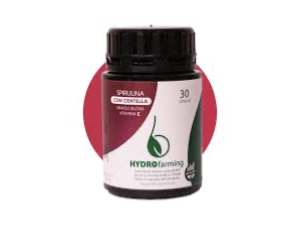 Spirulina con Centella Asiática, Gingo Biloba y Vitamina E