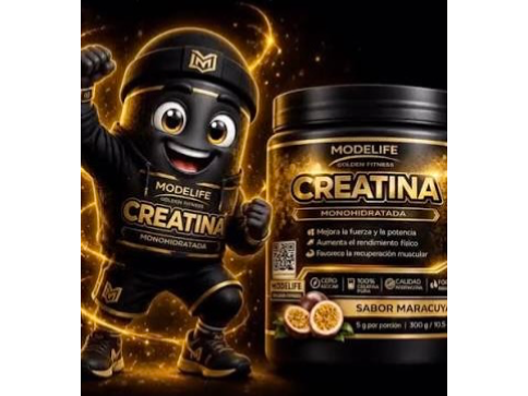Creatina Monohidratada sabor Maracuya Modelife