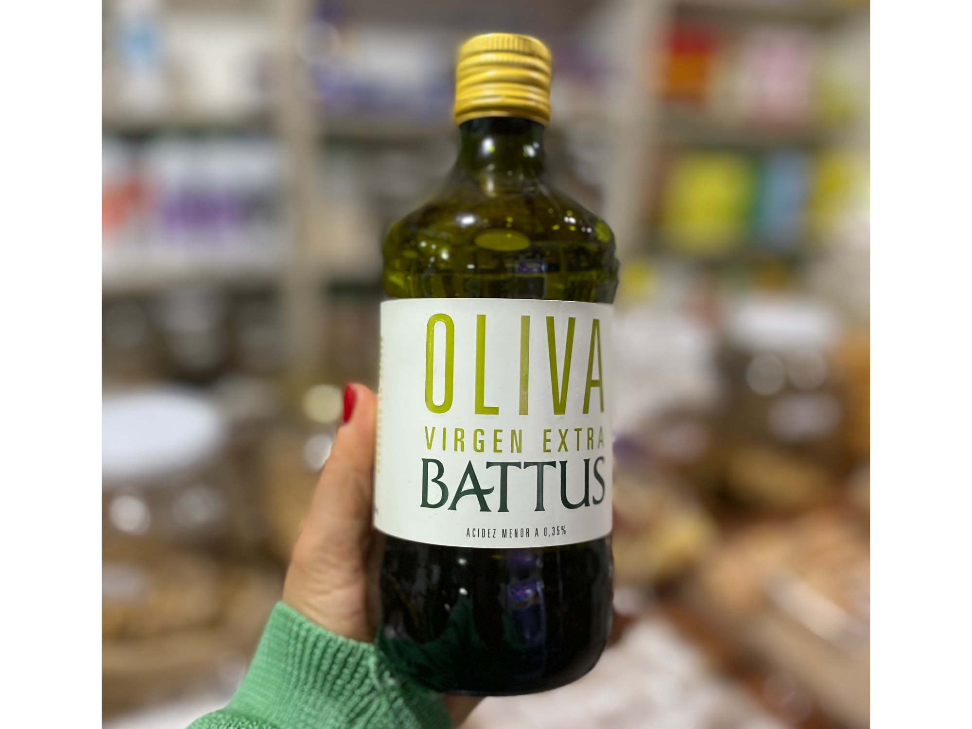 Aceite de Oliva BATTUS Virgen Extra primera Prensada