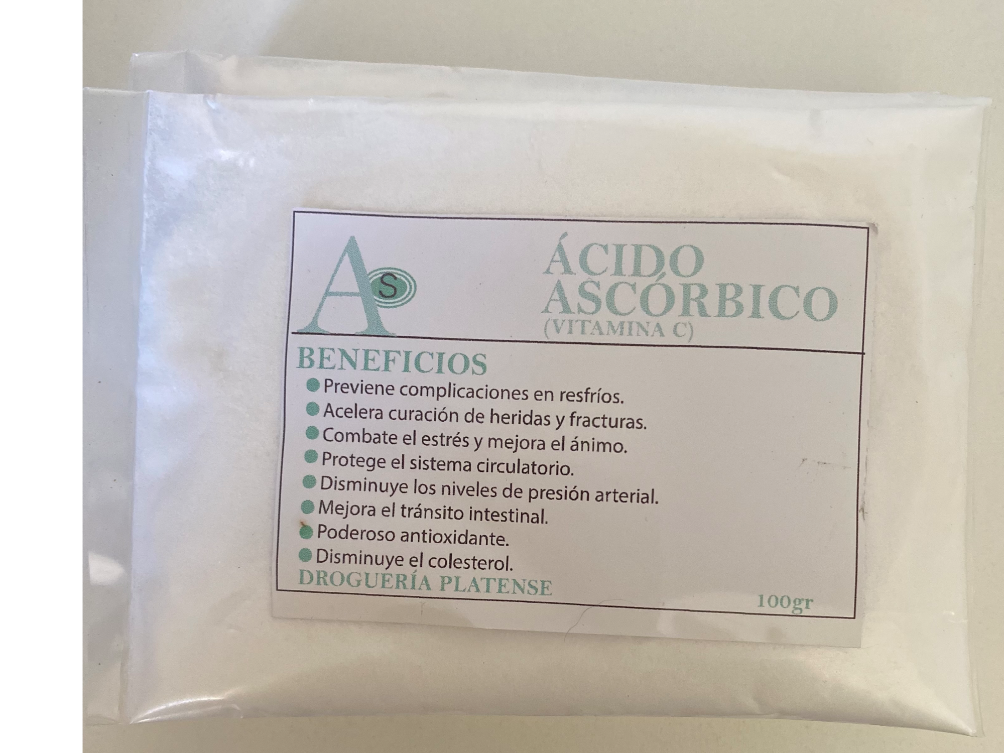 Ácido ascórbico