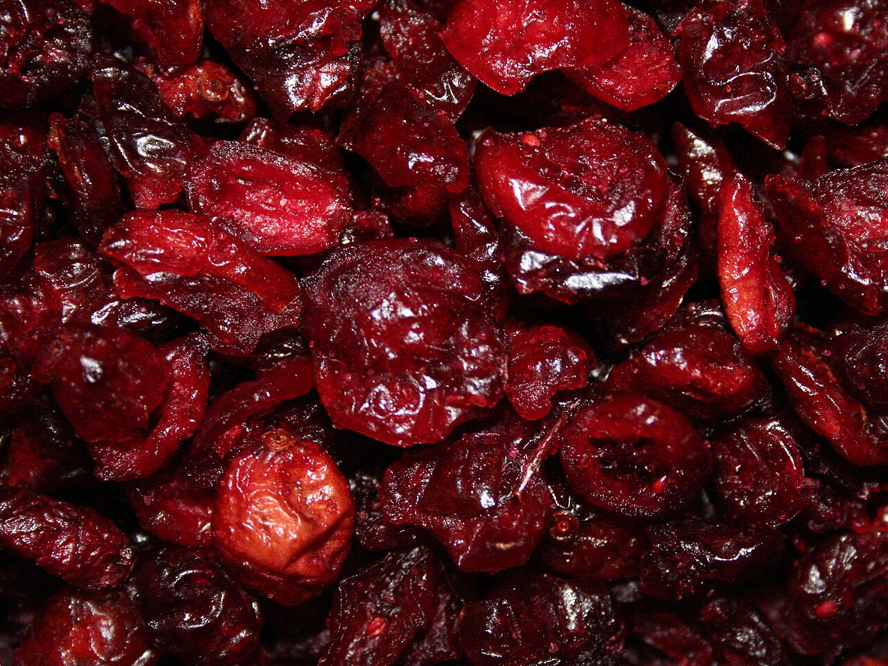 Pasas de arandanos