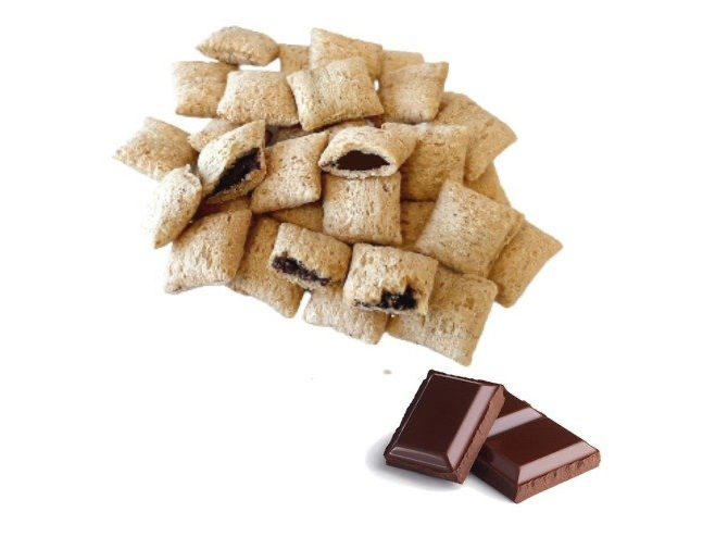 Almohaditas rellenas de chocolate