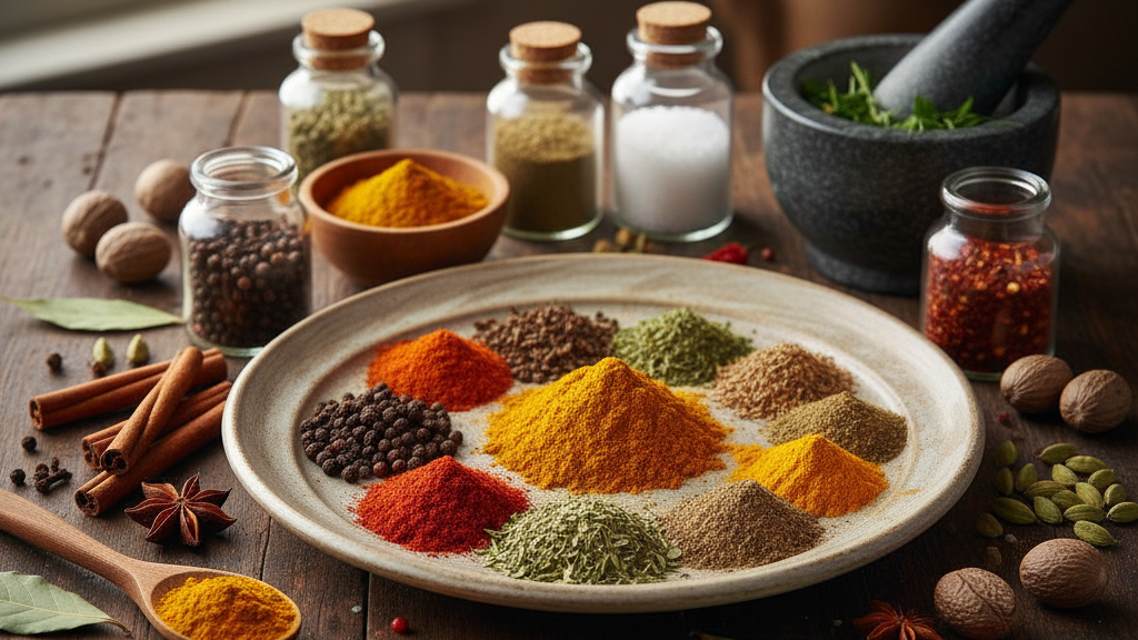 Especias, Condimentos y Verduras Deshidratadas