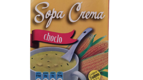 Sopas cremas intantaneas