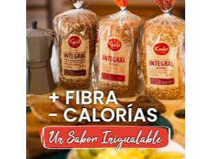 Pan Kaufer Integral con semilas 470 gr