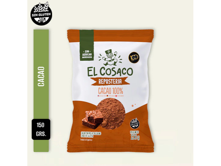 Caccao en polvo "El cosaco" 150 gr