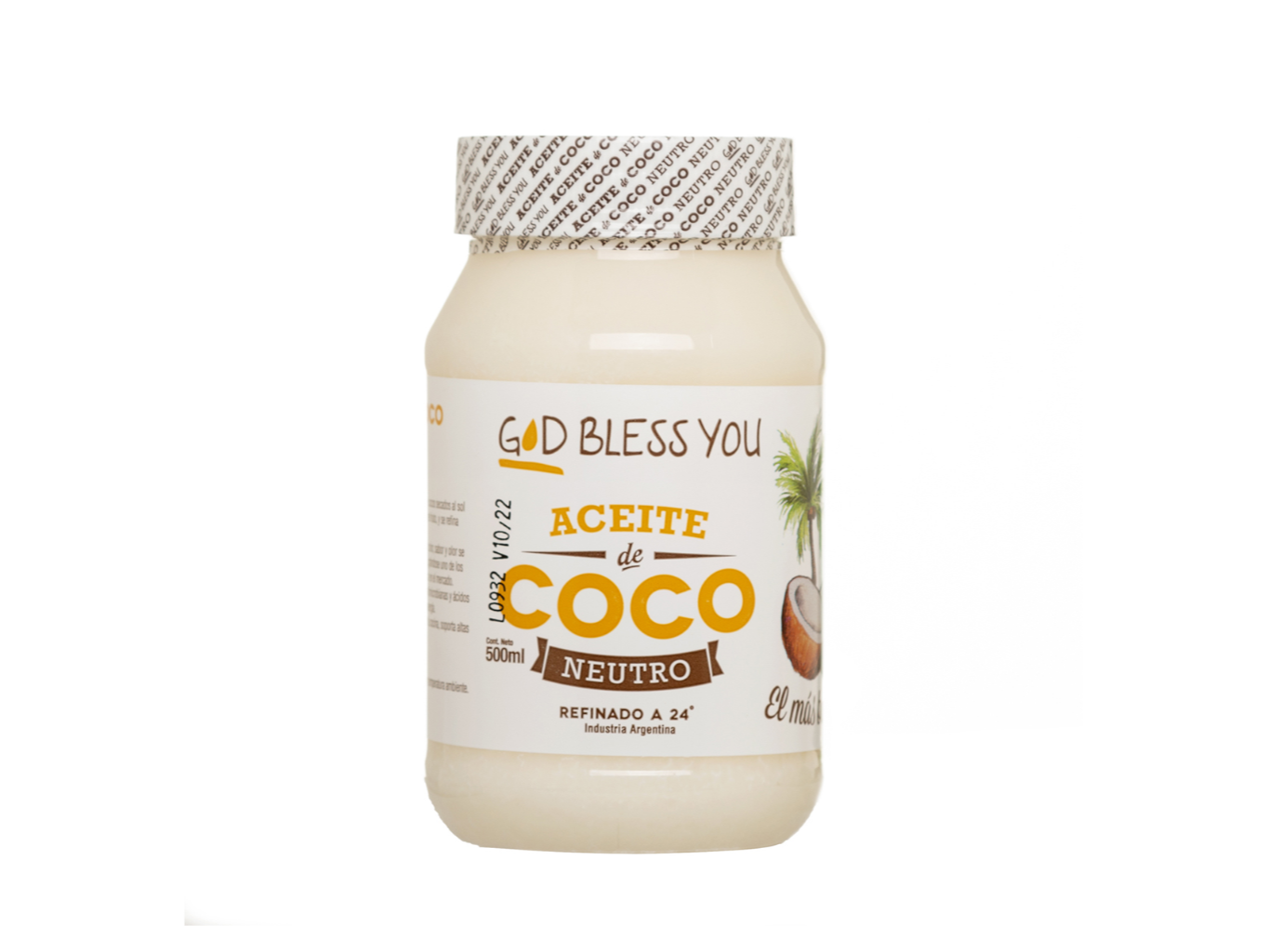 Aceite de Coco Neutro 500ml