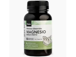 Bisglicinato de Magnesio NATIER 60 capsulas