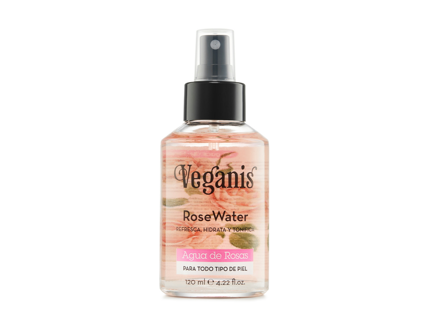 Agua de rosas Veganis