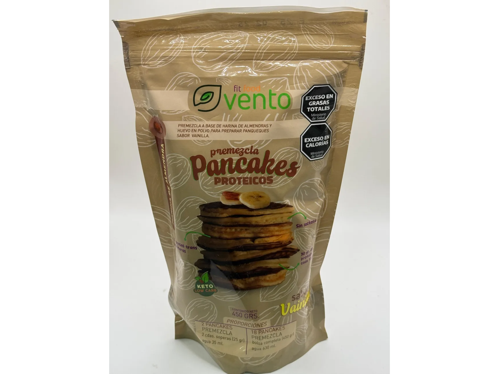 Premezcla Pancakes Proteicos harina de almendra