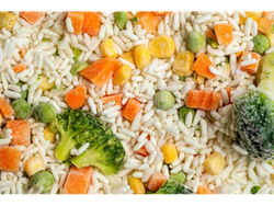 Mix vegetales con arroz 500gr