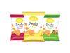 Snacks horneados sin tacc 50 gr (3 sabores) LULEMUU