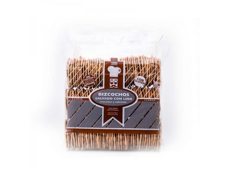 Biscocho Fermar sueltos (salvado y lino)