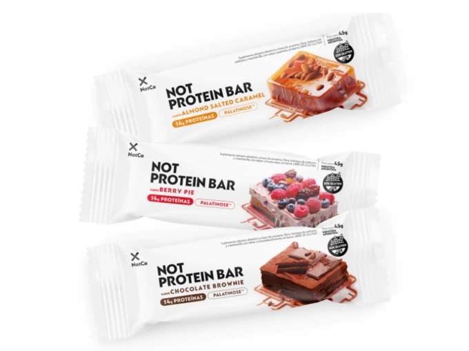 Barritas de cereal NOT PROTEIN BAR 45 gr