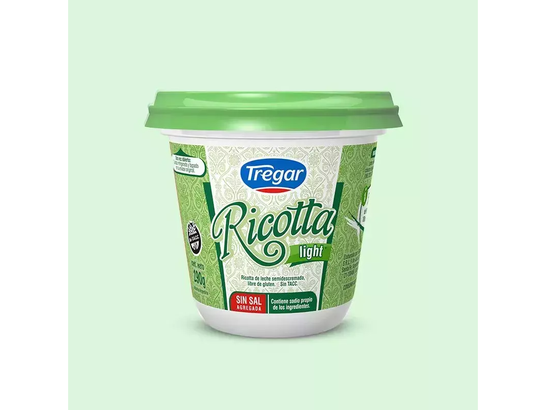 Ricotta Magra Tregar 290 gr