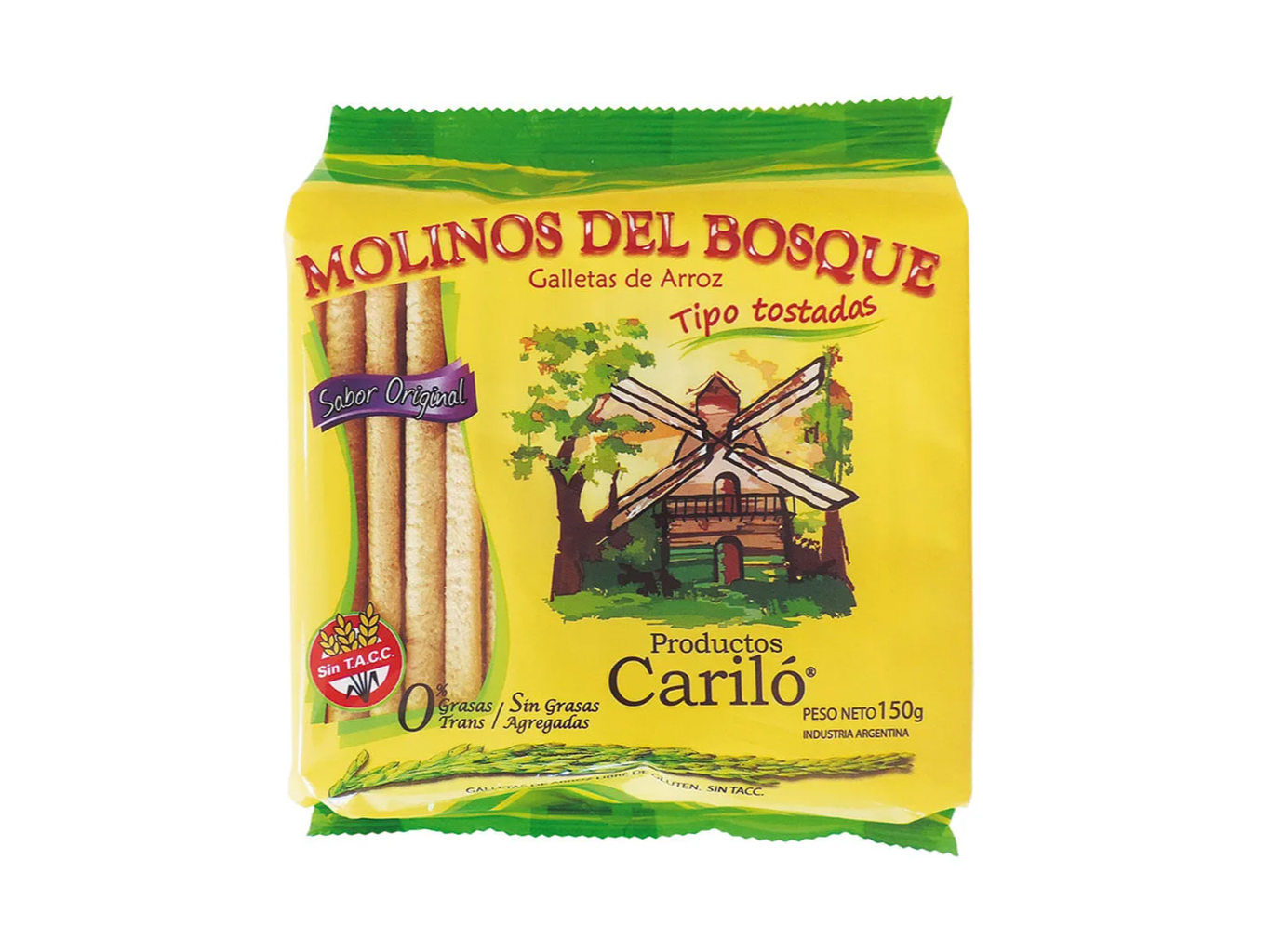 Galletas de Arroz Molinos del Bosque 150 gr