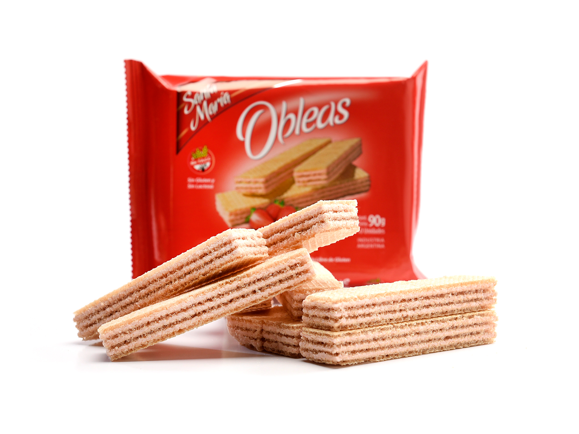 Obleas SANTA MARIA sinTACC  varios sabores 90 gr