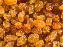 Pasas de uva rubia