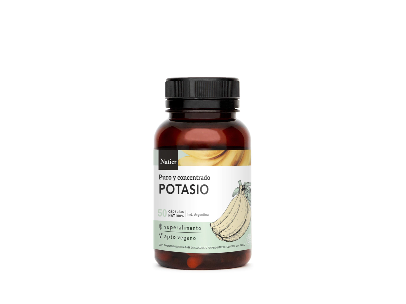 Potasio 50 capsulas NATIER