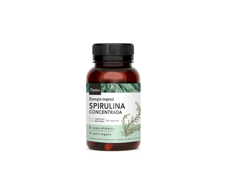 Spirulina Concentrada 50 capsulas