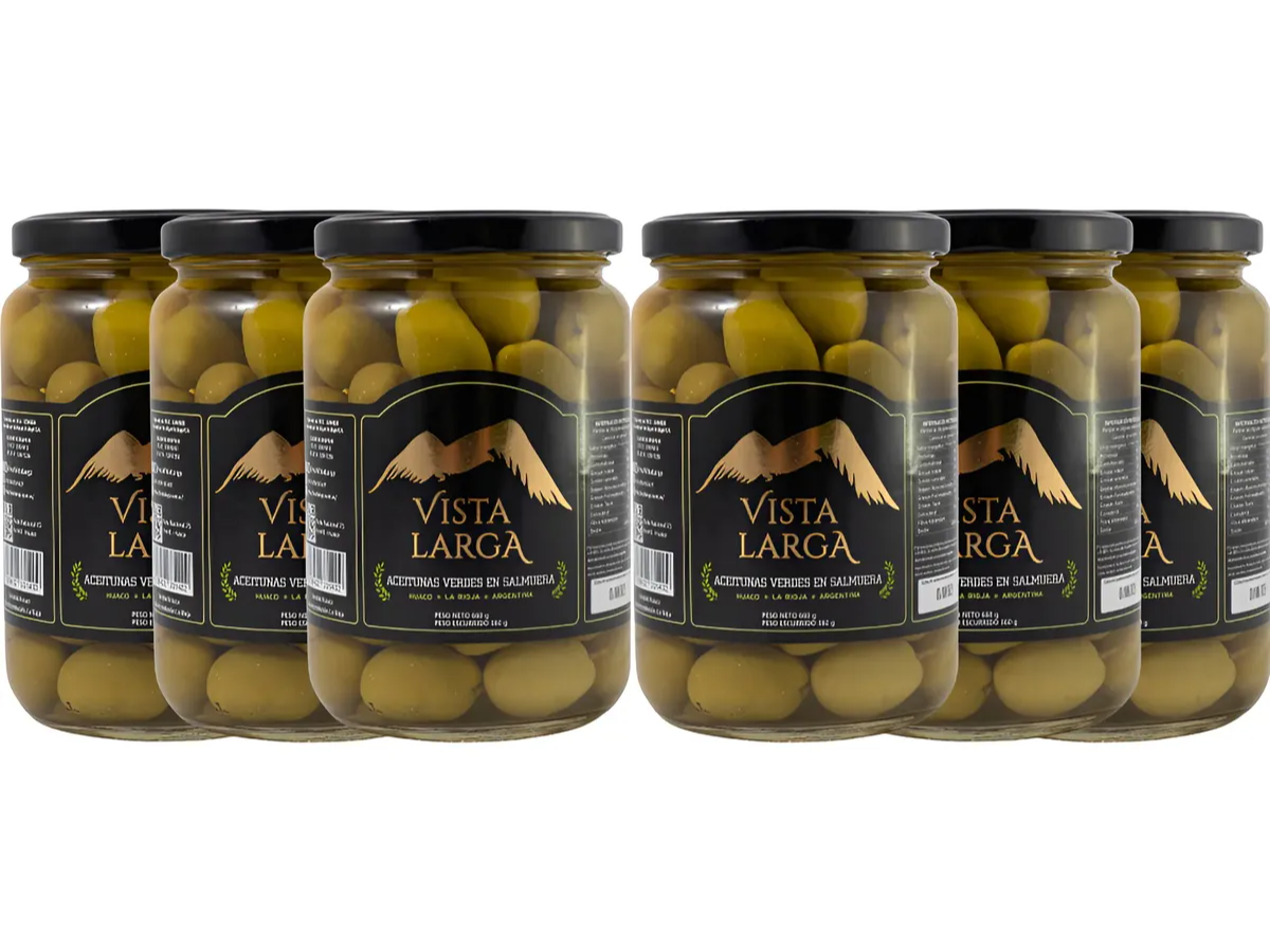 Aceitunas verdes la Vista Larga 360 gr