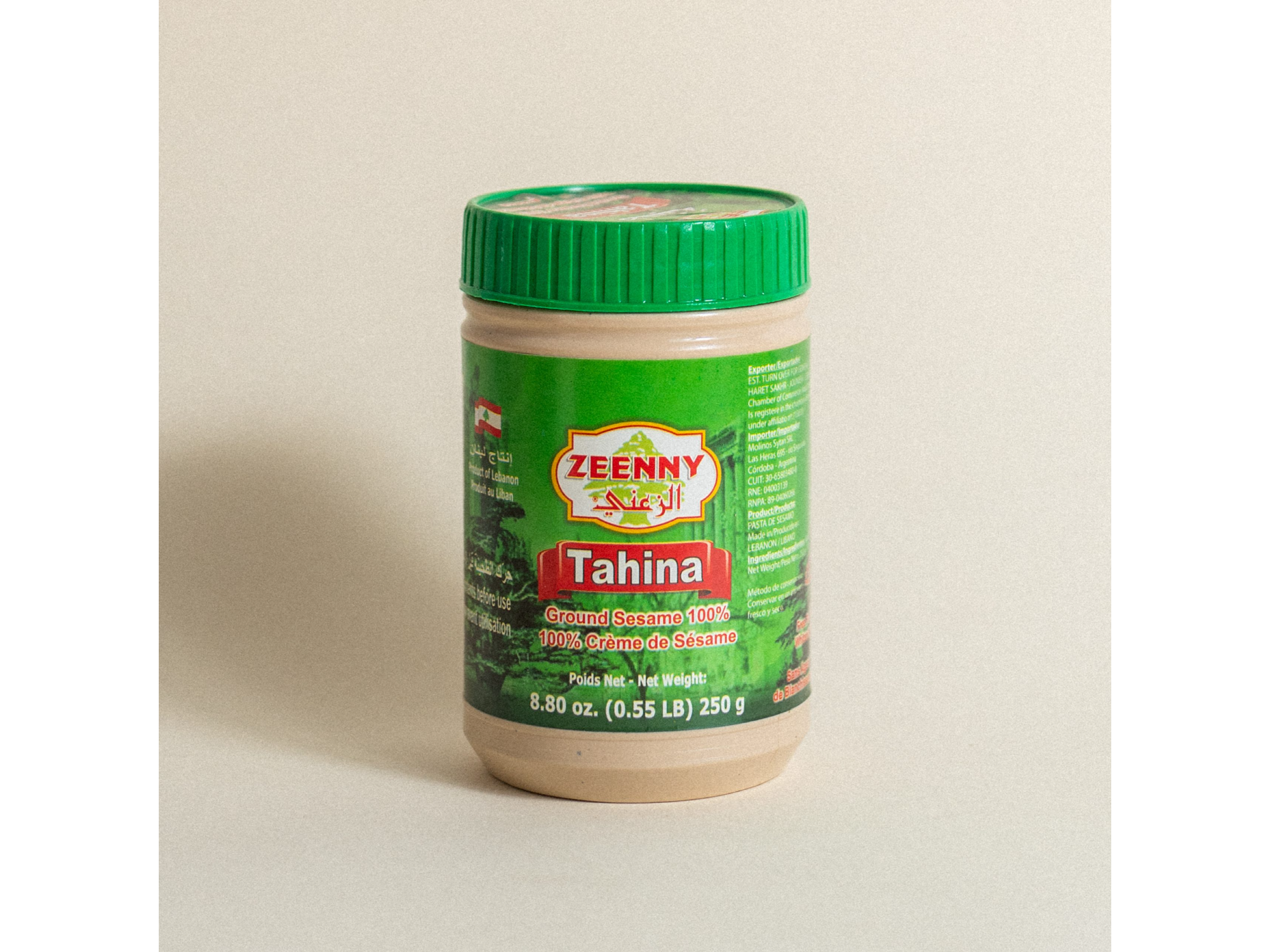 Tahina (pasta de sesamo)