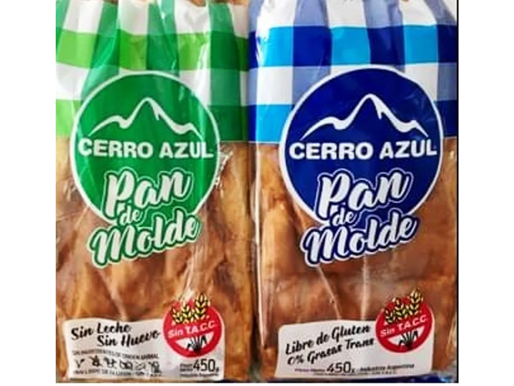 Pan sin tacc CERRO AZUL