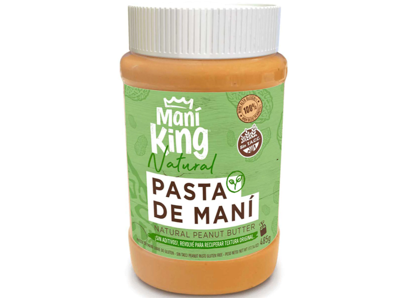 Pasta de Mani natural  485 gr KING