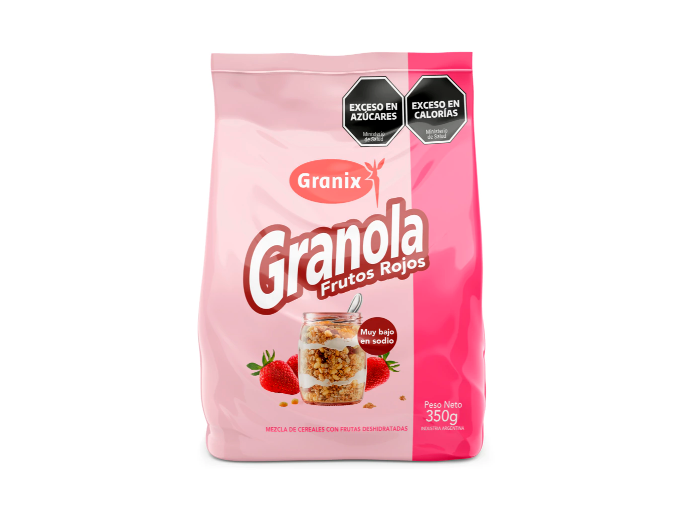 Granola Crocante frutos rojos 200 gr GRANIX (a granel)