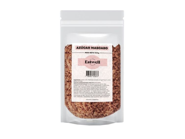 Azucar de Mascabo EATWEL 500 gr