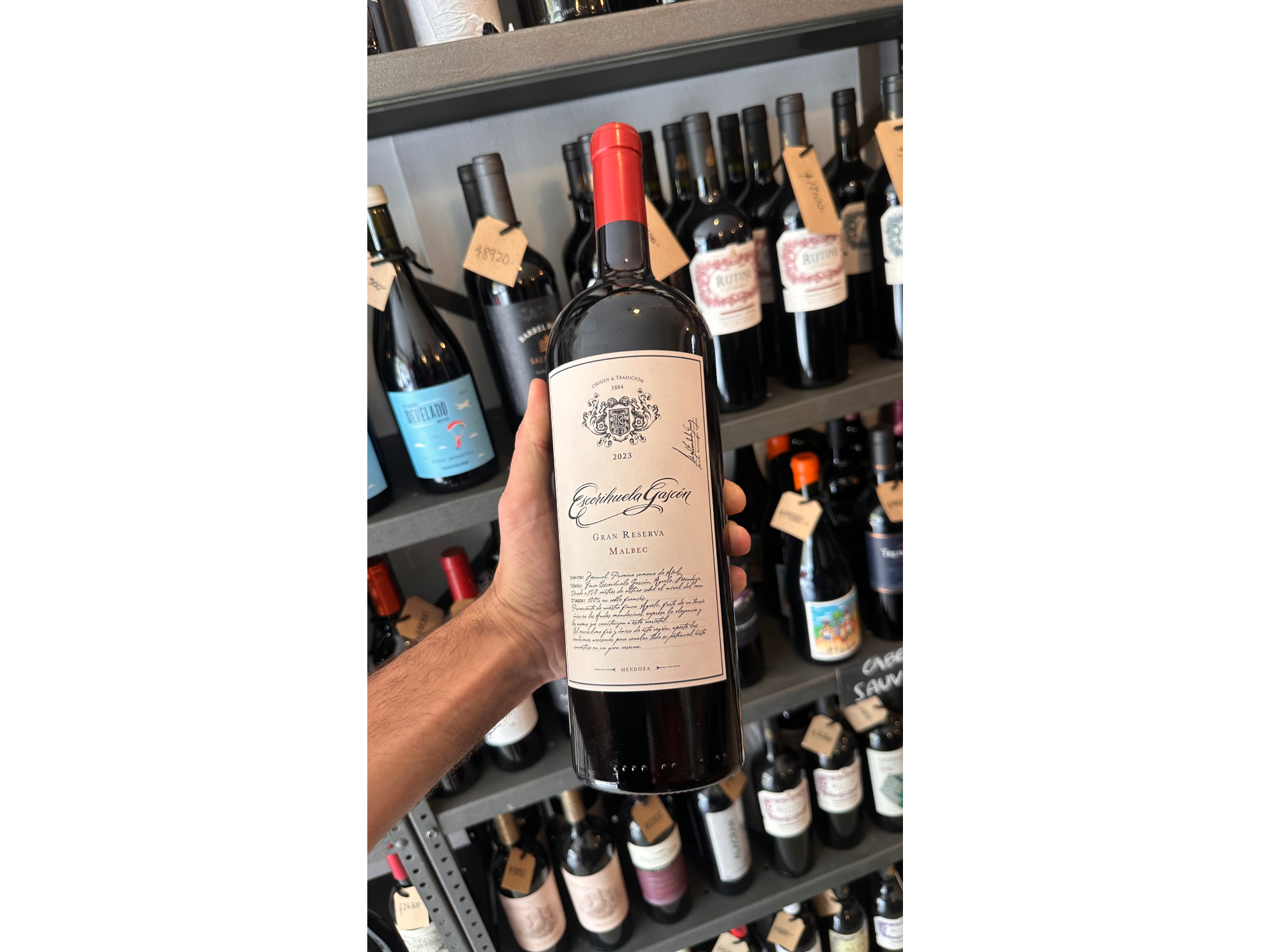 Escorihuela Gascón Gran Reserva Malbec MAGNUM