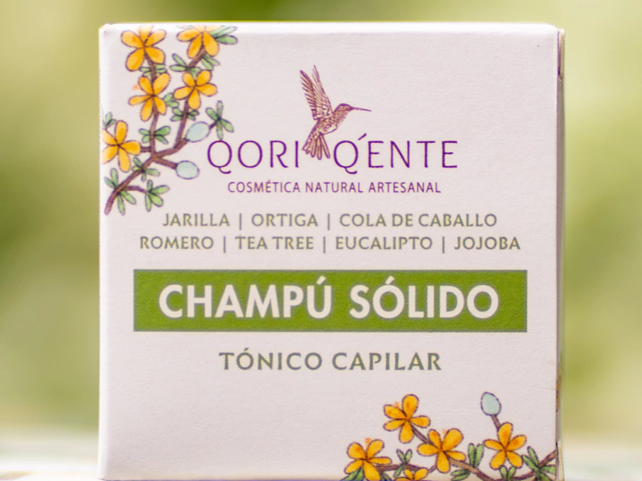 Champú Sólido Tónico Capilar x 80gr de Tierra Blanca