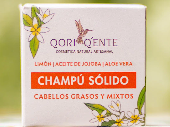 Champú Sólido - Cabellos grasos y Mixtos x 80gr