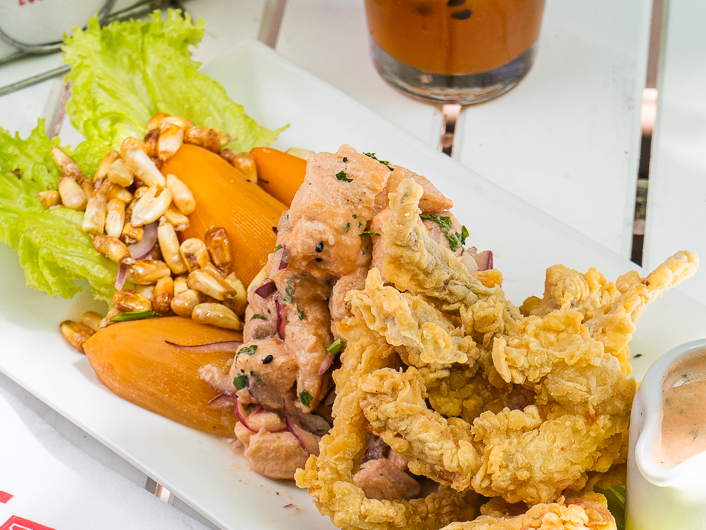 Ceviche carretillero de La Chimbotana myMark