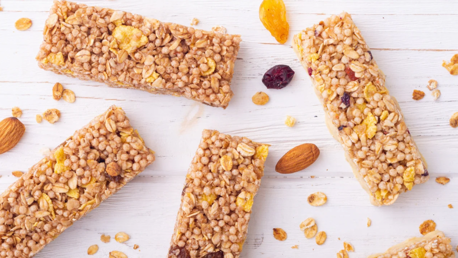 BARRITAS DE CEREAL Y COOKIES