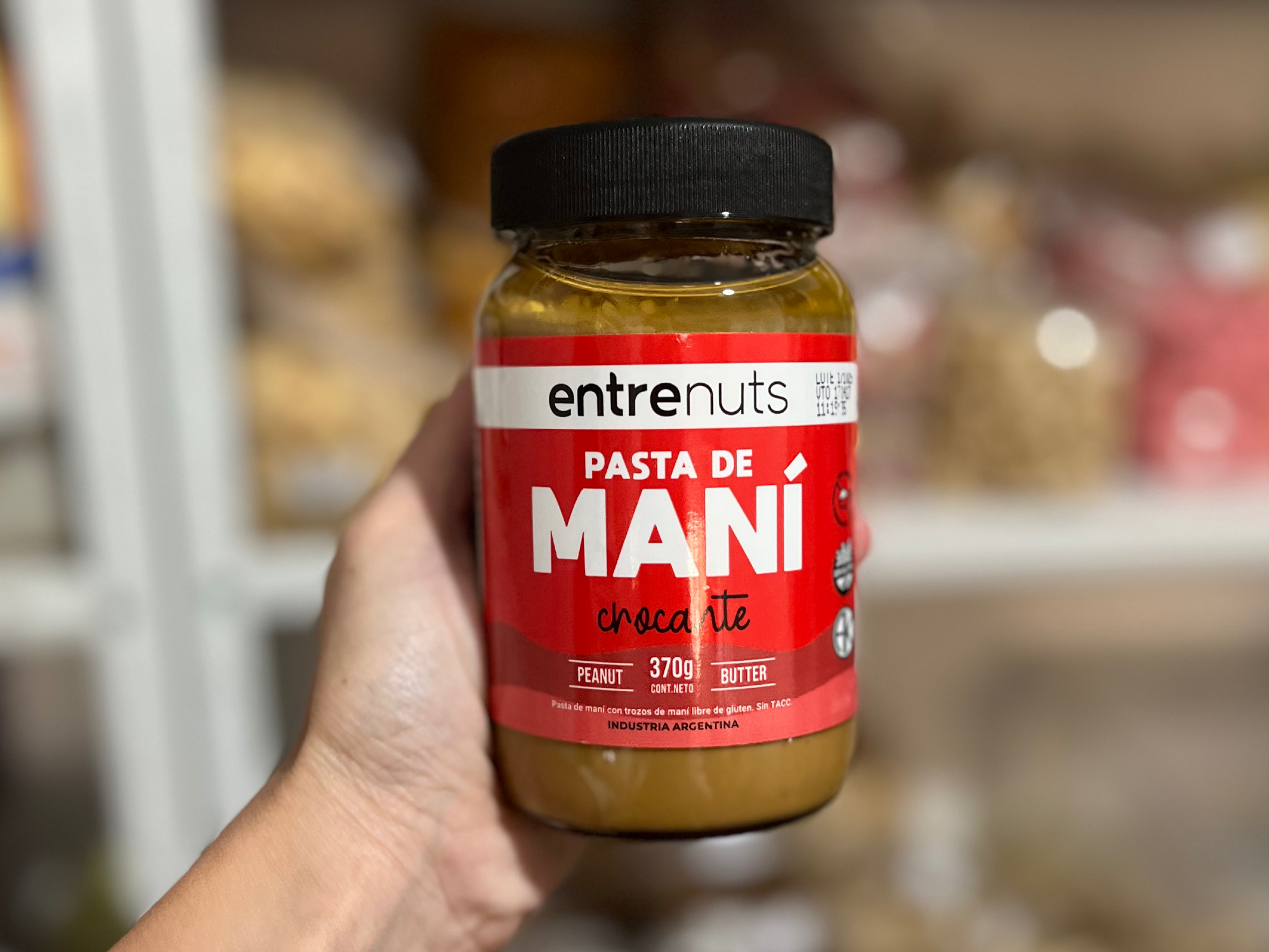 PASTA MANÍ CROCANTE