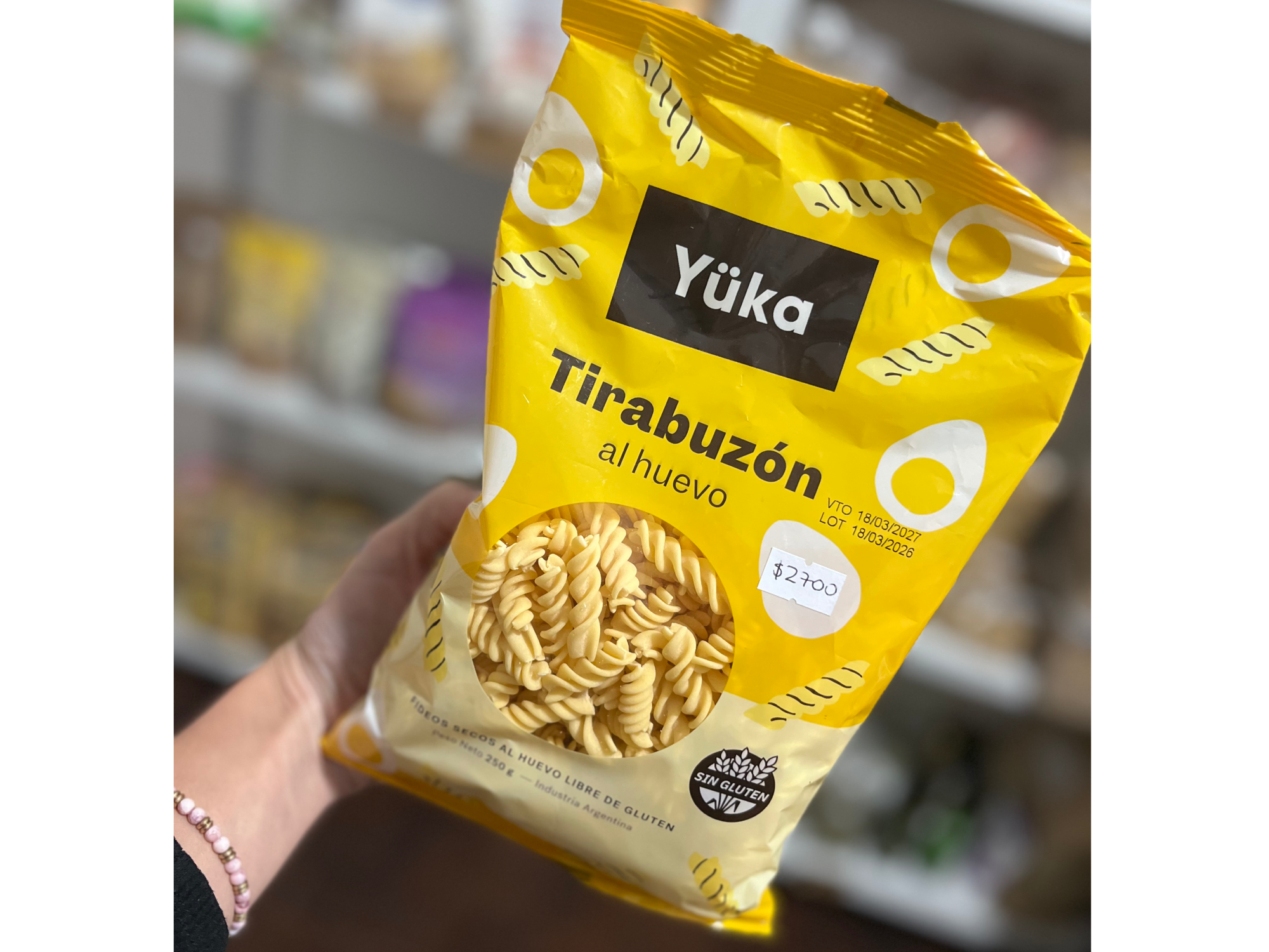 FIDEOS AL HUEVO SIN TACC