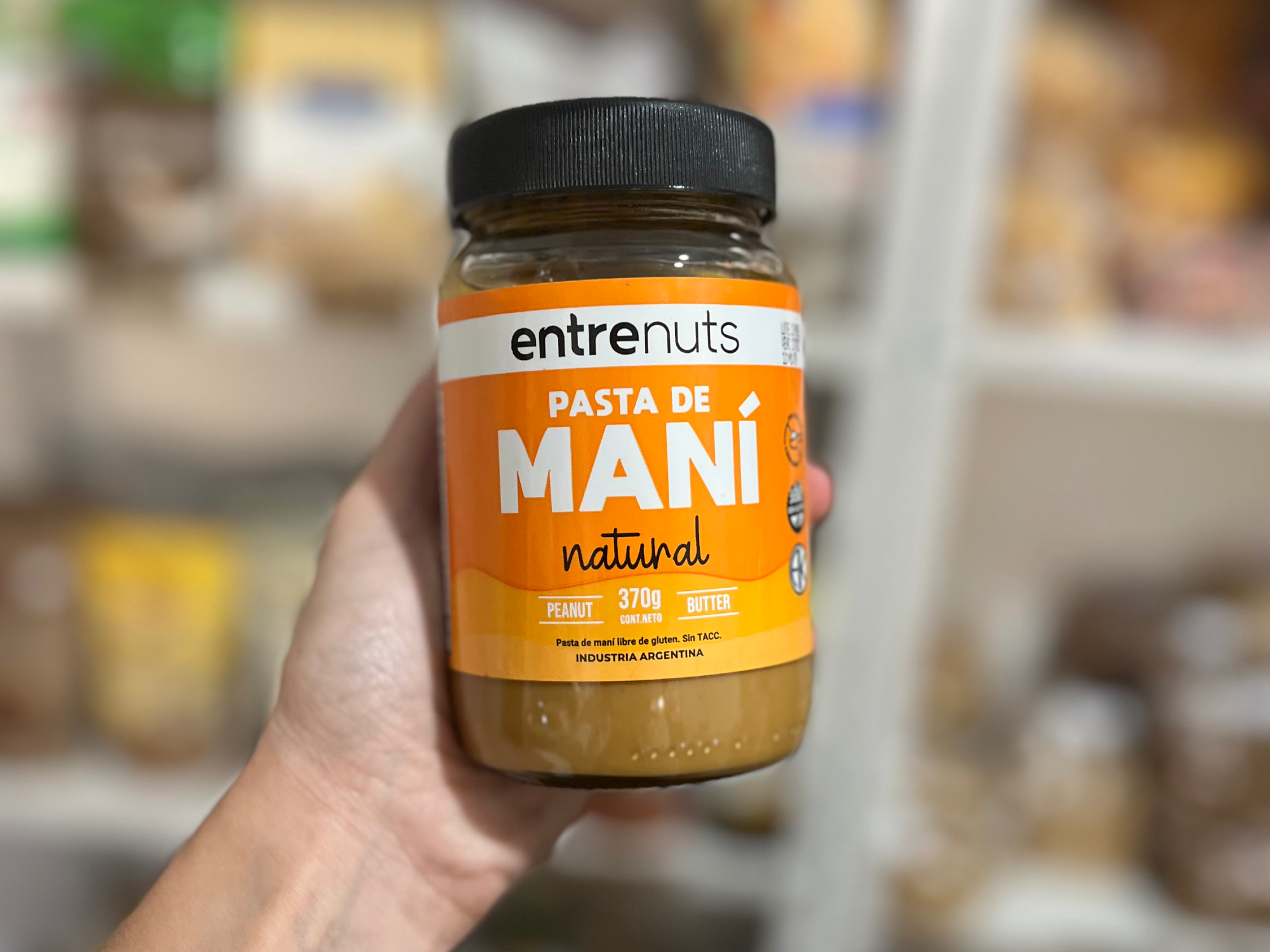 PASTA DE MANÍ NATURAL