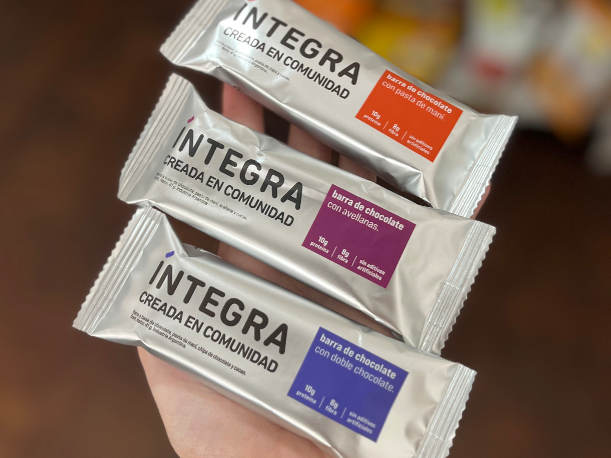 Barritas INTEGRA BAÑADAS EN CHOCO