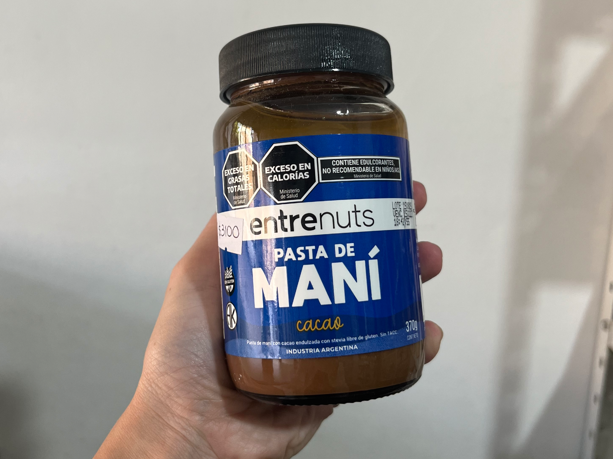 PASTA DE MANÍ CACAO