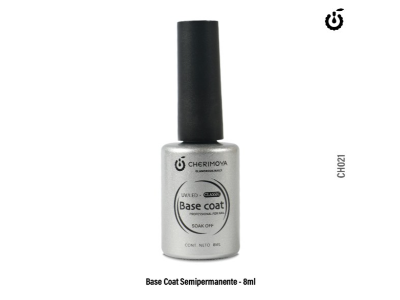 BASE COAT 8ML MARCA CHERIMOYA